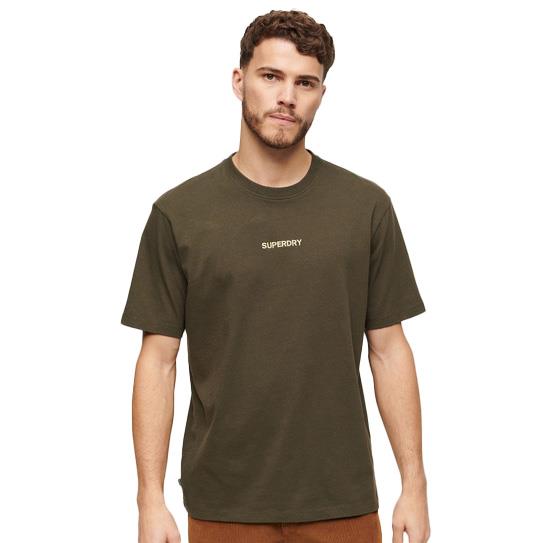 Superdry Micro Logo Graphic Loose Tee